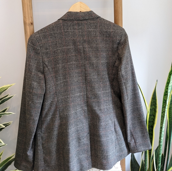 Vintage Jessica Plaid Blazer - Picture 5 of 8